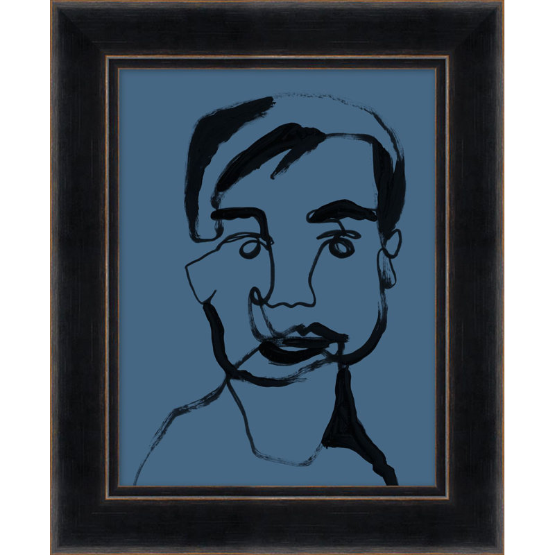 Portrait bleu 5