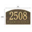 Plaque d'adresse murale sur 2 lignes Legacy-621655151-621655157