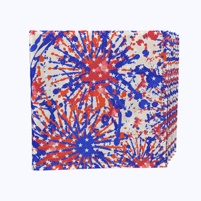 Polyester Abstract Square Napkin
