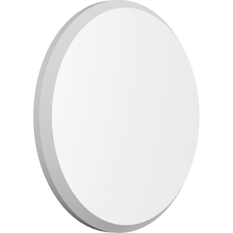 Rosette standard Grayson avec bord biseauté, H 7 po x l 7 po x p 0,5 po