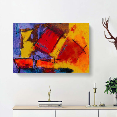 Abstract Art Painting Vol.387 - Wrapped Canvas