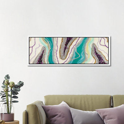 Agua Noche by Goga Studio - Panoramic Painting on Canvas