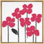 Red Red Daisies, reproduction d'art sur toile-96965451-96965452