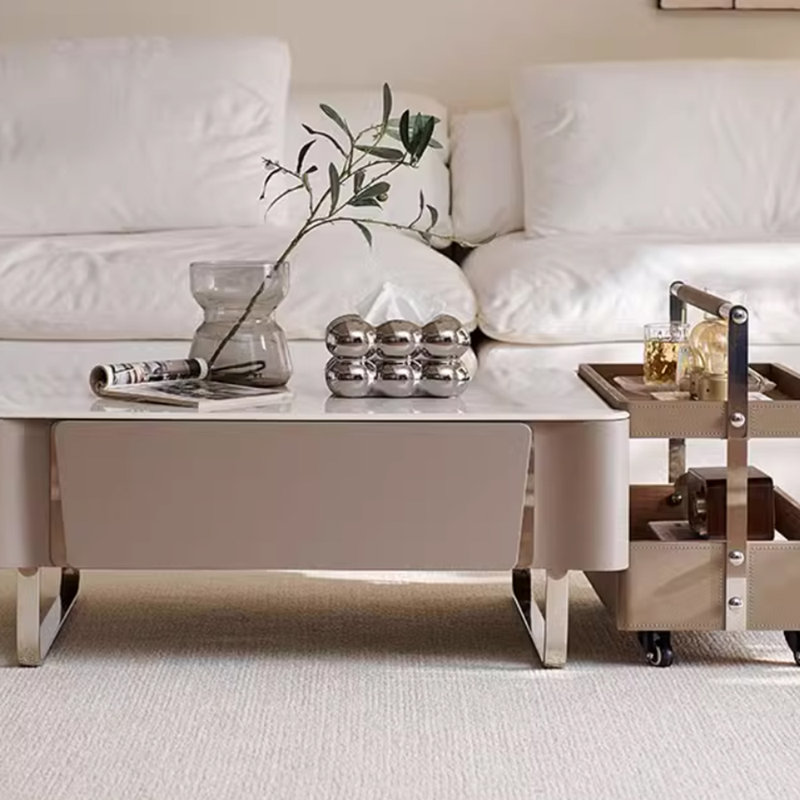 Light luxury simple design sense coffee table
