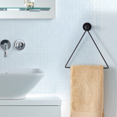 Triangle Metal Wall Mounted Towel Ring