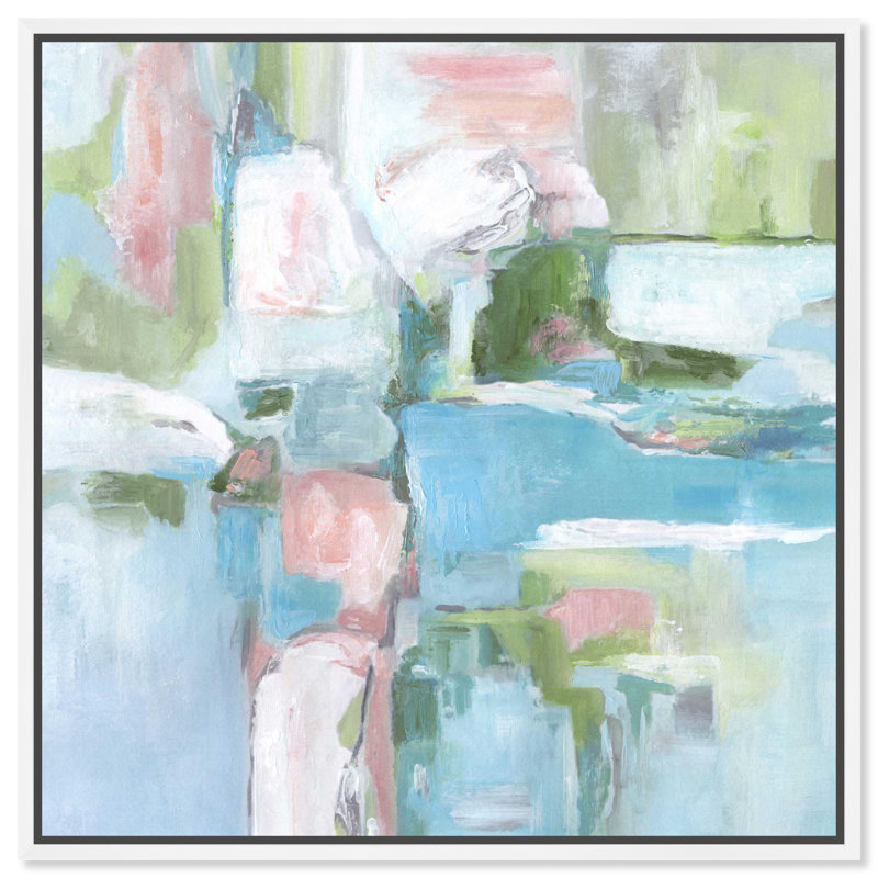 «An Explosion of Colors», reproduction d'art sur toile par Art Remedy, H 12 po x l 12 po, Toile tendue avec châssis