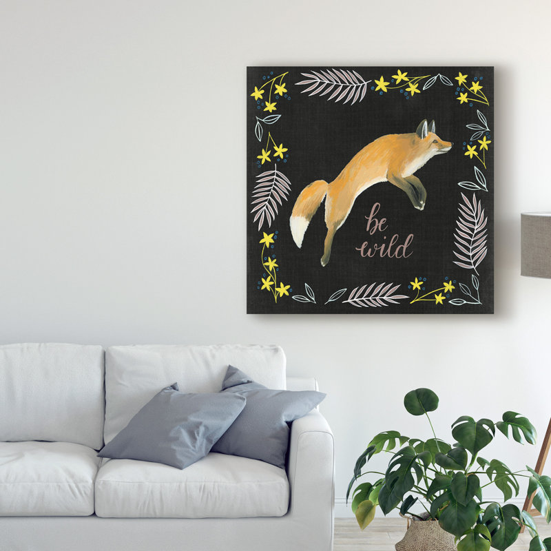 « forestières adventure ii », art sur toile, H 18 po x l 18 po x P 2 po