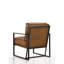 Fauteuil en cuir fleur Gains-302659150