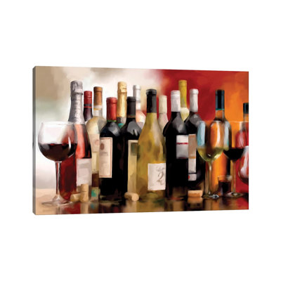 A Taste Of Wine by Carol Robinson - Painting on Canvas