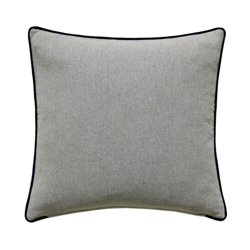 Arthur Square Pillow Cover & Insert, Faux Down, 22"H x 22"W x 6"D
