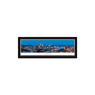 " US Skyline Cincinnati, Ohio " by James Blakeway