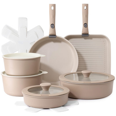 17 - Piece Aluminum Cookware Set