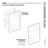Stainless Steel Recessed Framed Single Door Medicine Cabinet with Adjustable Shelves-69957700