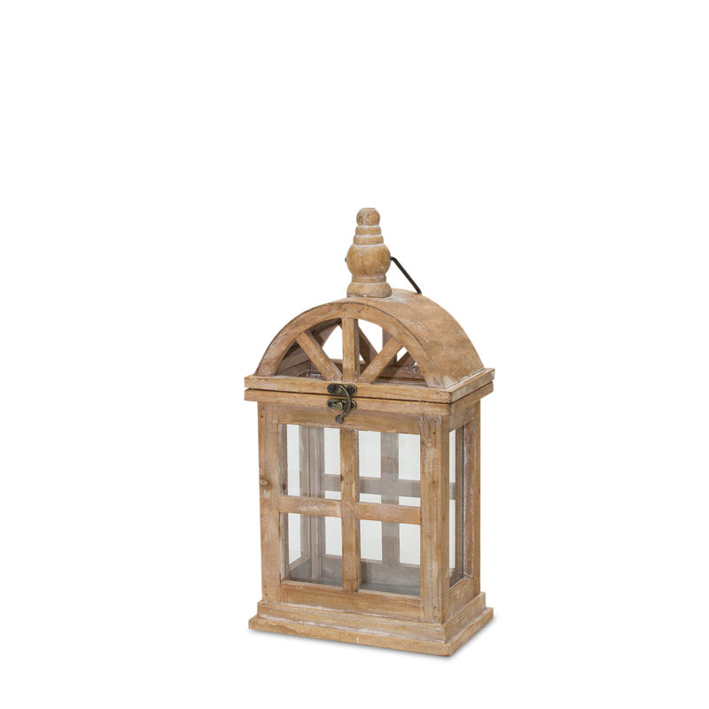 21.5'' H Wood Lantern