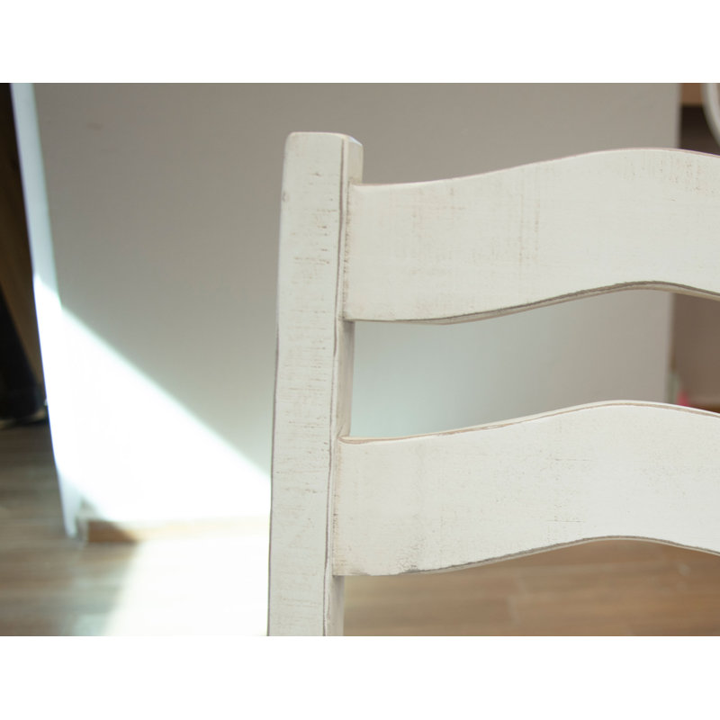 Chaise en bois Wynnewood Glenna