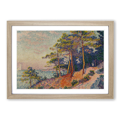 The Trail by Paul Signac - Picture Frame Painting