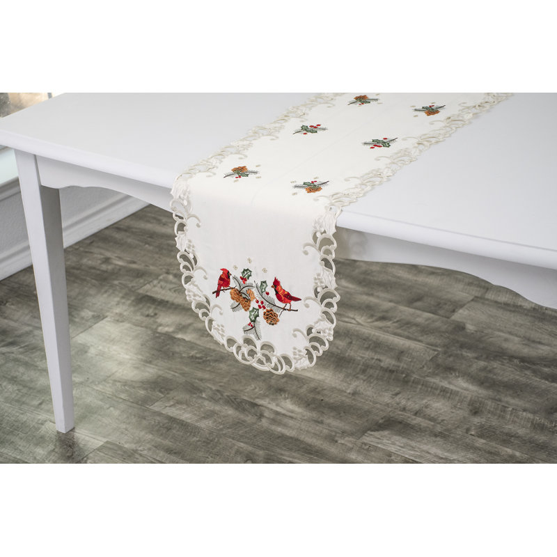 Red Cardinal Table Runner (16"x54")