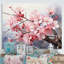 Reproduction de fleurs de cerisier en porcelaine de Chine-801316762-801316763