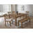 Transitional Dining Bench, Dining Room Entryway Bench
