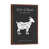 Classic Brown Wood Framed