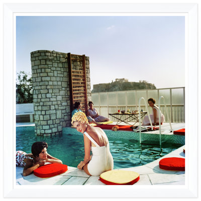 Penthouse Pool Print by Slim Aarons