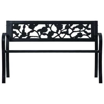 Dahlgreen Steel Garden Bench by Winston Porter