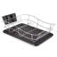 Tower Dish Rack with Chrome Tray, Chrome Plated Stainless Steel Design-101041152