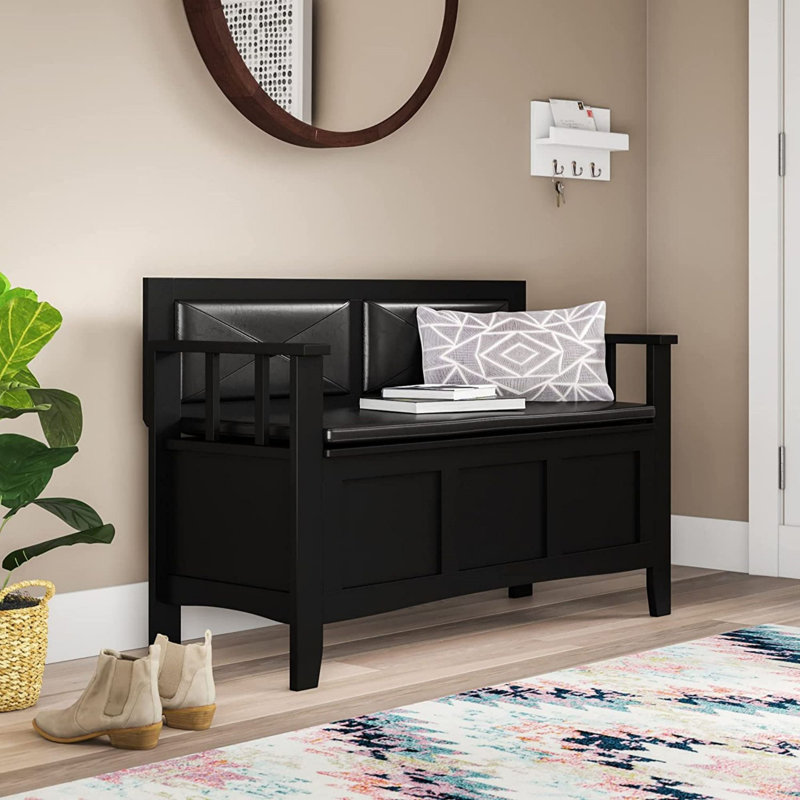 Storage Bench, Black