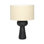 Lorraina 25" Tall Table Lamp, Black