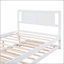 Lit plateforme tapissier avec lit gigogne et deux tiroirs-700357560