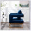 Fauteuil d'appoint rembourré Lenola-108814543