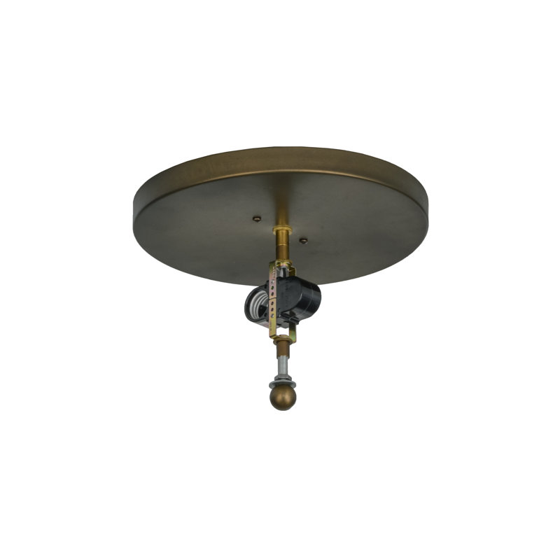 Rustic Lodge 2 - Light Semi Flush Mount