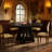 47 Inch Wood Dining Table Round Dining Table (Just 1pcs Dining Table)-105763248