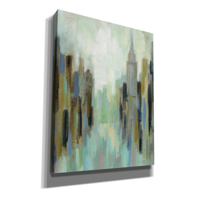 «New York Morning II» par Silvia Vassileva, art mural sur toile, 26 po x 34 po