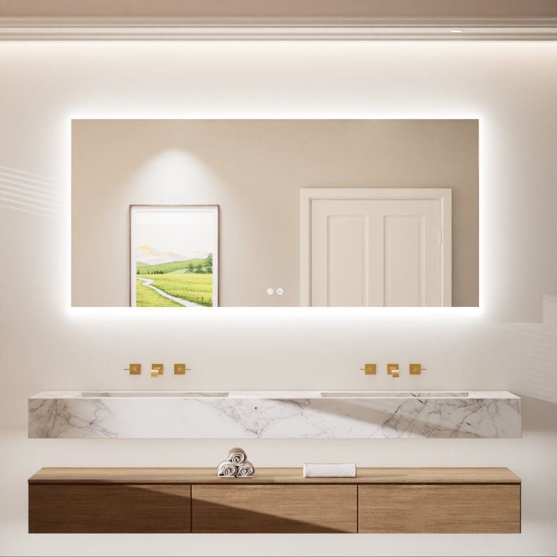 Miroir de salle de bain Armadale, 28 po x 60 po
