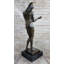 Figurine de sculpture en bronze massif signée Adam Garden do Eden
