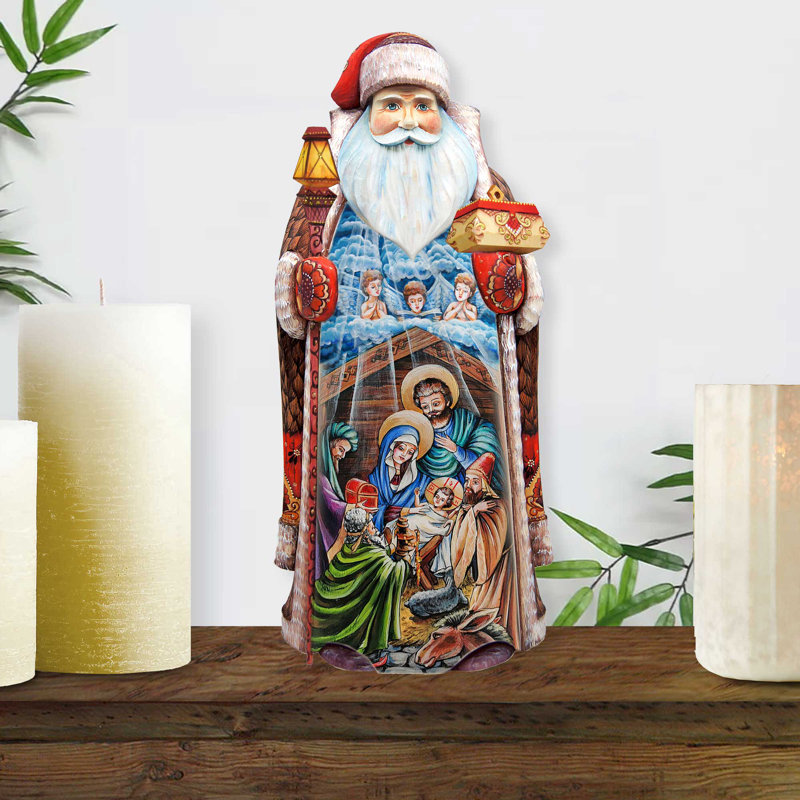 Figurine de chef-d'œuvre du père Noël