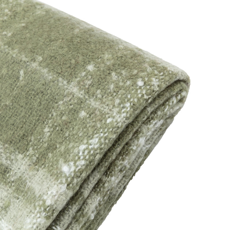 Bubovice Throw Blanket, Olive