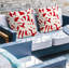 Coussin intérieur / extérieur en polyester filé Lara-92023188-92023195