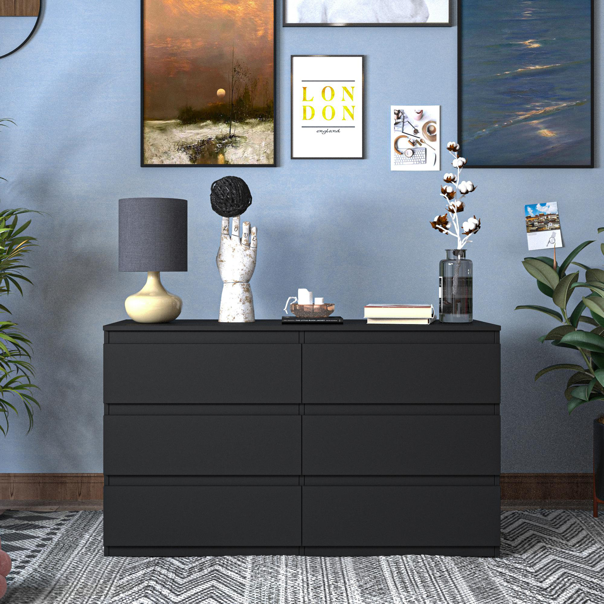 George Oliver Modern Minimalist Dresser Chest | Wayfair