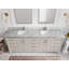 Ensemble de meuble-lavabo double 84 po Aberdeen-94240505-94240494