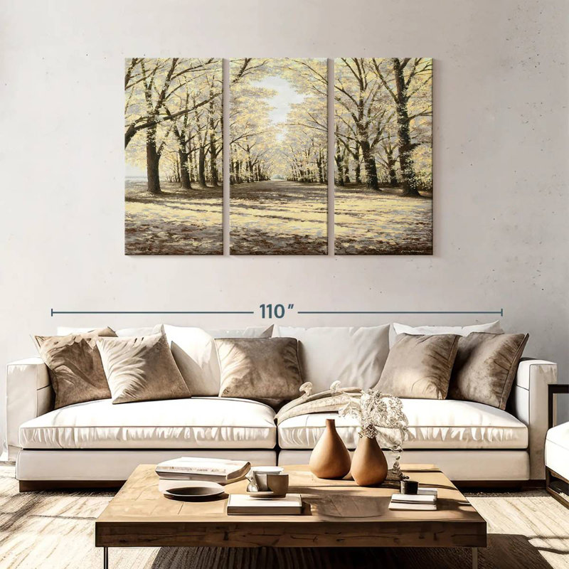 Harnek Winter Cathedral, 48" H x 74" W