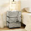 13.93 " W Bedside Cabinet Nightstand
