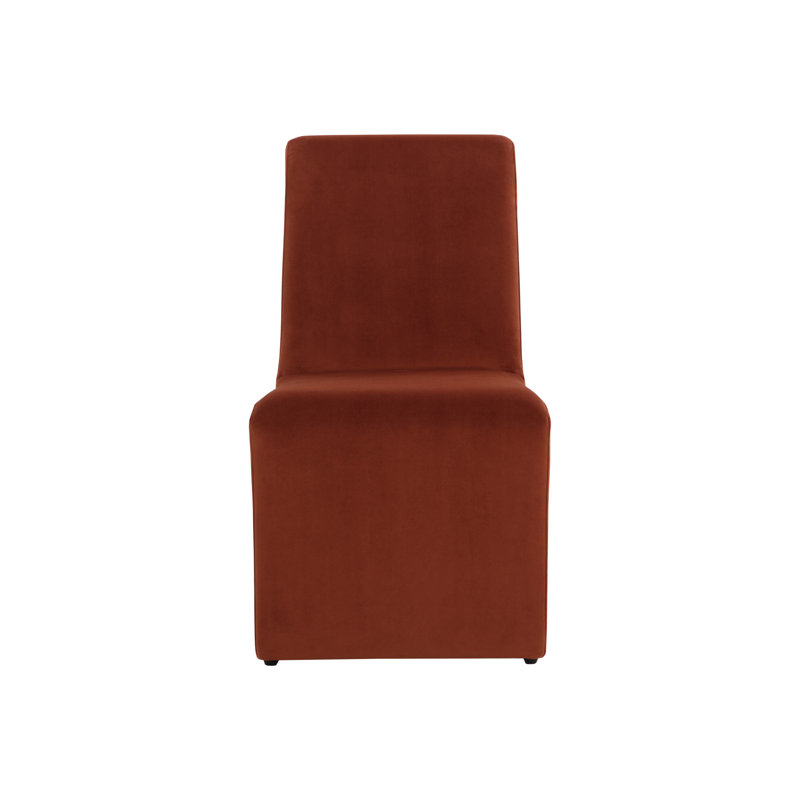 Cascata Upholstered Dining Chair, Orange