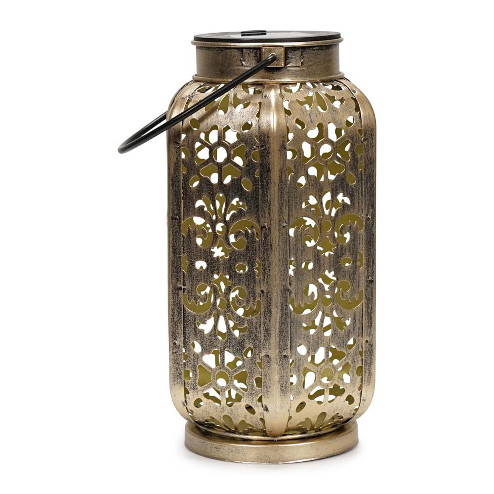 Boria 22cm Solar Powered Integrated LED Outdoor Lantern