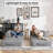 89" Boneless Corduroy Sleeper Sofa Bed, Modular Futon Couch, Compression Foam Sofa with 2 Pillows, No Assembly Required-76797010-79693599