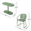 Gunner Oval Metal Folding Bistro Set-1135804000