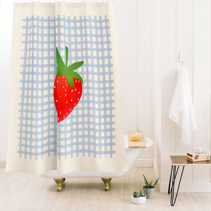 Rideau de douche Ninola Design, Abstrait bleu