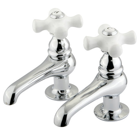 Robinet de salle de bain à centre, Chrome poli