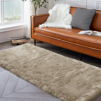 Faux Sheepskin Indoor Rug